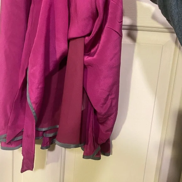 Anthropologie • Girls from Savoy • Silk Dress • 8 - Picture 7 of 10